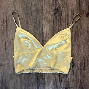 SHEIN gold bralette